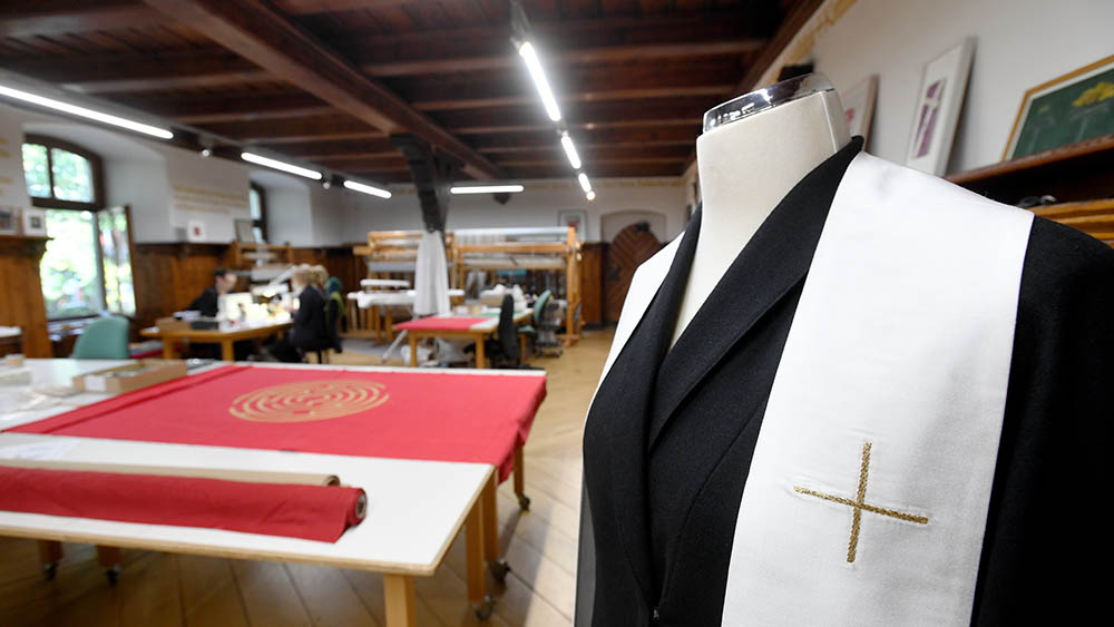 Blick in die Werkstatt des Kloster St. Marienberg