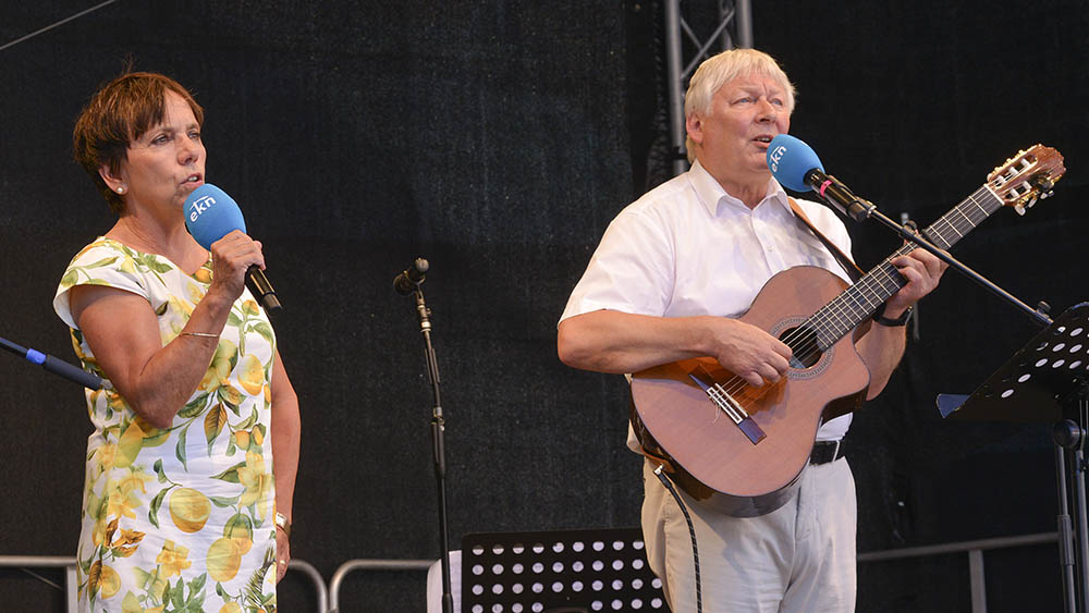 Im Juni 2018 singt Baltruweit beim Fest zum Ruhestand von Margot Käßmann