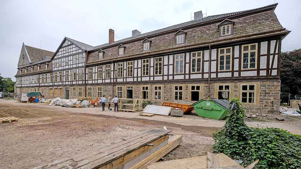 Vier Jahre lang ist im Kloster Loccum gebaut worden