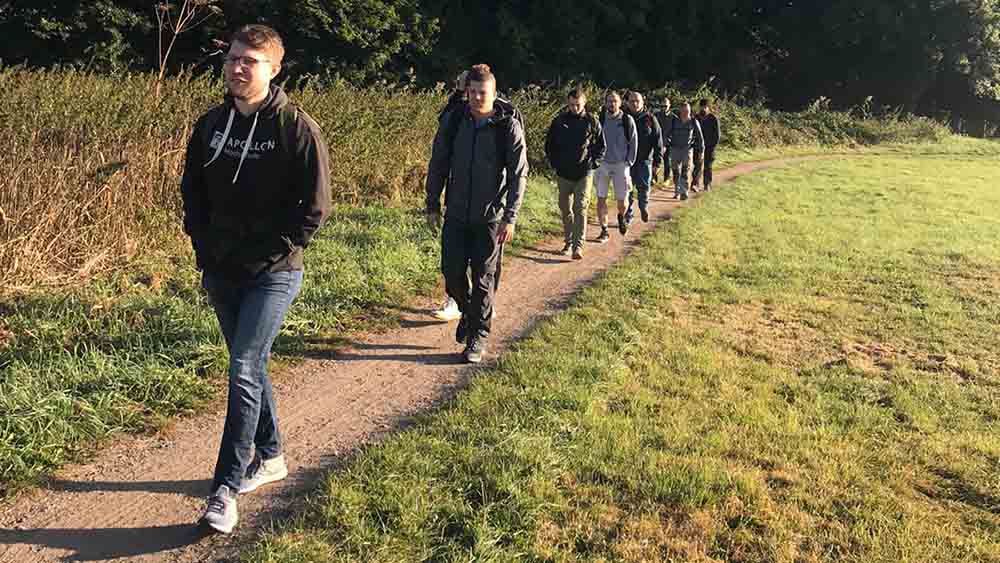 Die Sanitätsstaffel unterwegs in Holstein