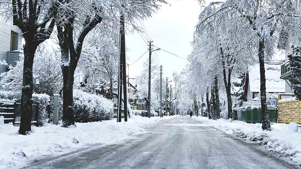 Viele Schnee – so stellte sich Linda Tcheuffa deutsche Weihnachten vor