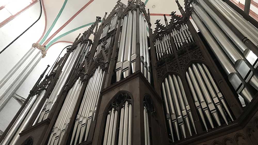Imposant: die Orgel des Schweriner Doms