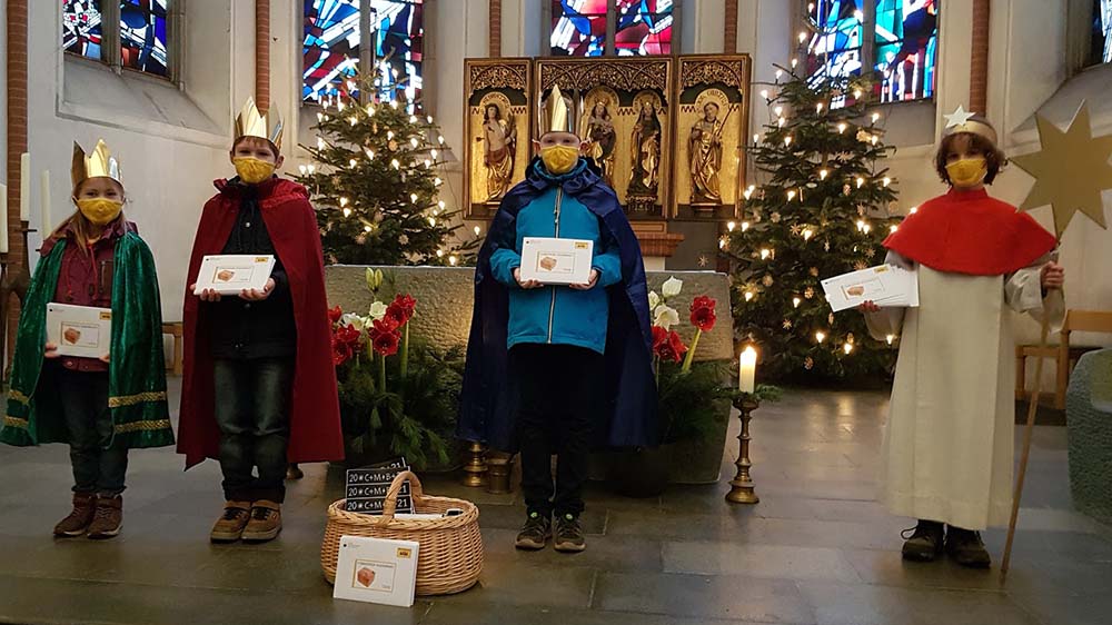 Image - Hier kommen die ökumenischen Sternsinger von Kiel