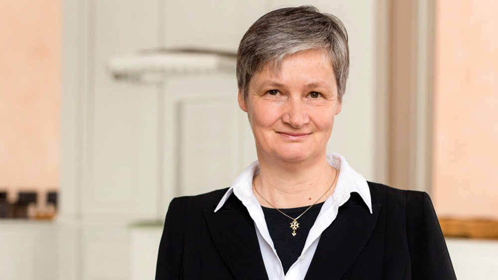 Die neue Hallig-Pastorin Hildegard Rugenstein