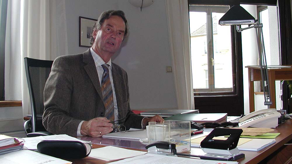 Christoph Stier während seiner Zeit als Landessuperintendent in Neustrelitz von 1996-2004