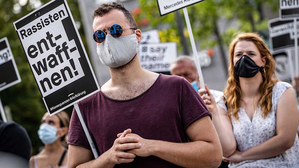 Im vergangenen August erinnern Tausende Menschen an die Verstorbenen – hier in Hanau und in vielen anderen Städten