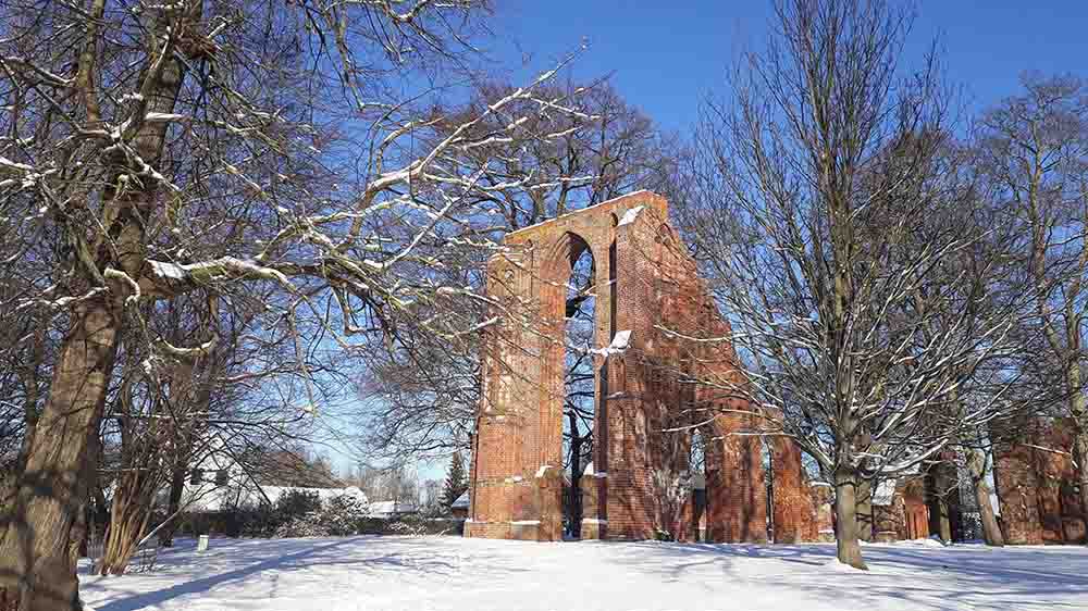 Die Klosterruine Eldena Foto: Christine Senkbeil