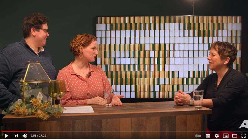 Prominenter Gast: Margot Käßmann bei Steffi und Ellen Radke von Anders Amen