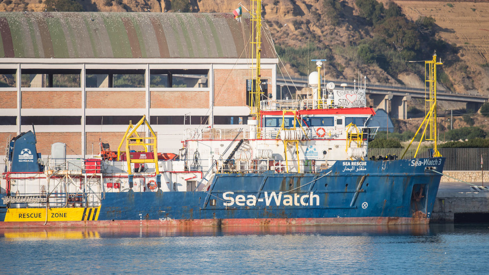 Das Rettungsschiff "Sea-Watch 3" wurde im Hafen von Augusta in Sizilien beschlagnahmt