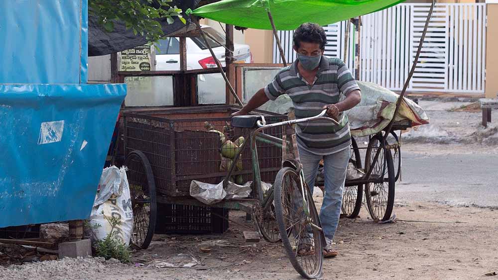 Indien ist von der Pandemie stark betroffen