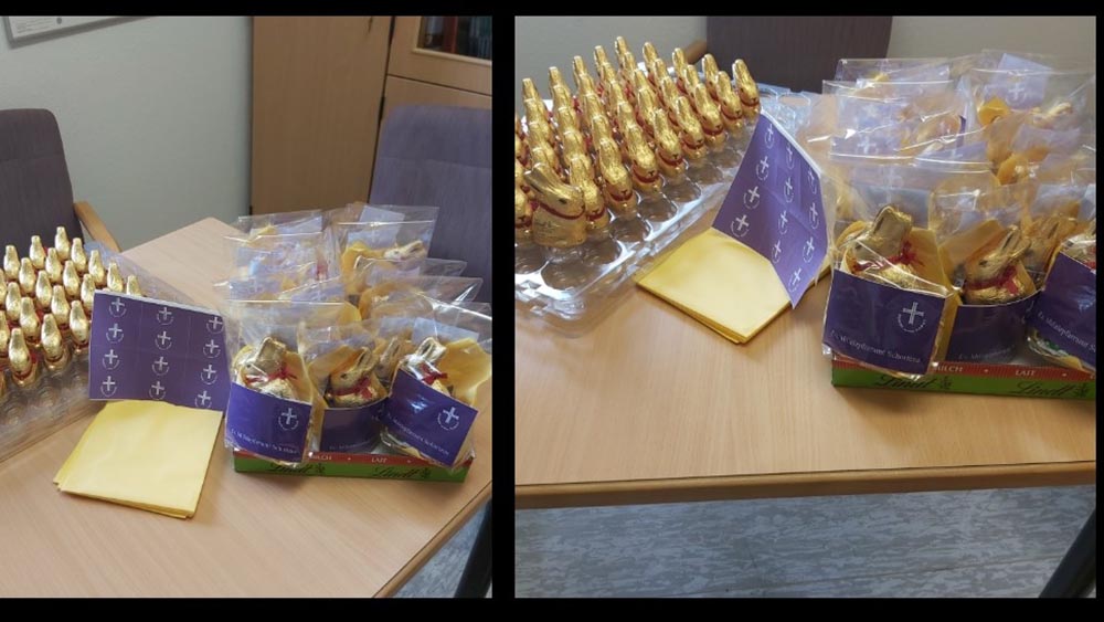 Kleine Ostergeschenke für die Soldaten