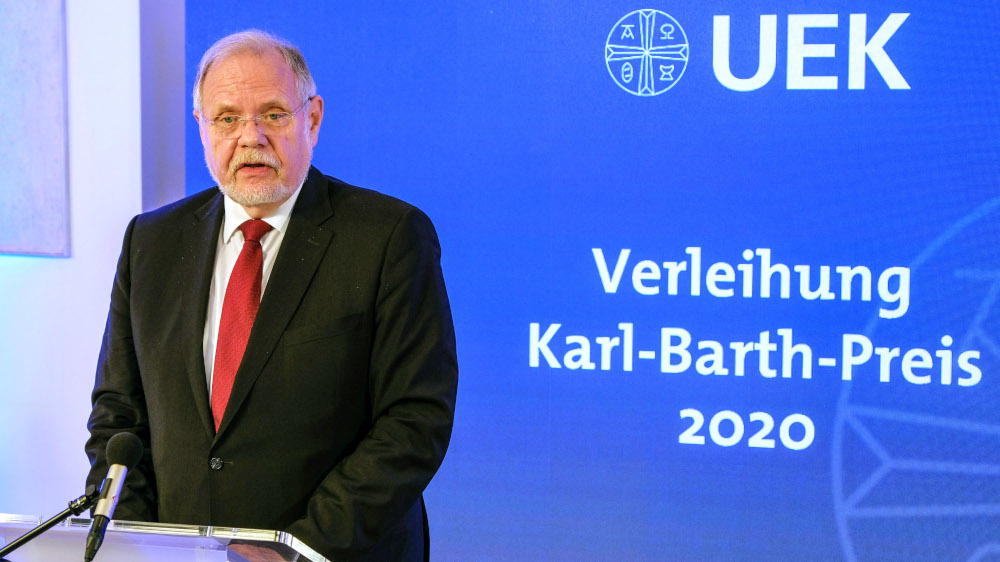 Der reformierte Theologe Michael Beintker hat den Karl-Barth-Preis erhalten.