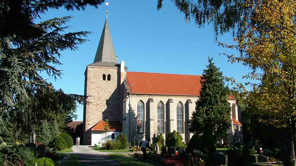 Pastor Piehl will die Kirche St. Johannis in Nordstemmen bei Hildesheim verlassen