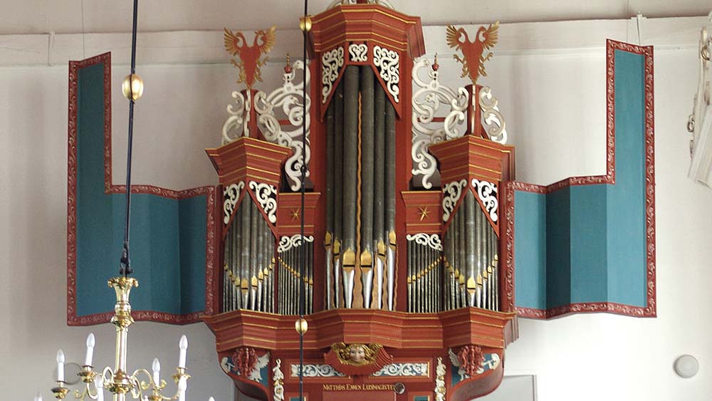 Die Orgel in Uttum ist ausgezeichnet worden