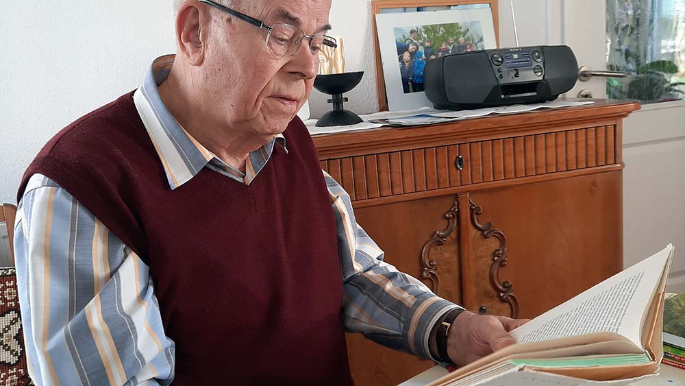 Pastor Christian Voß will das Plattdeutsche erhalten