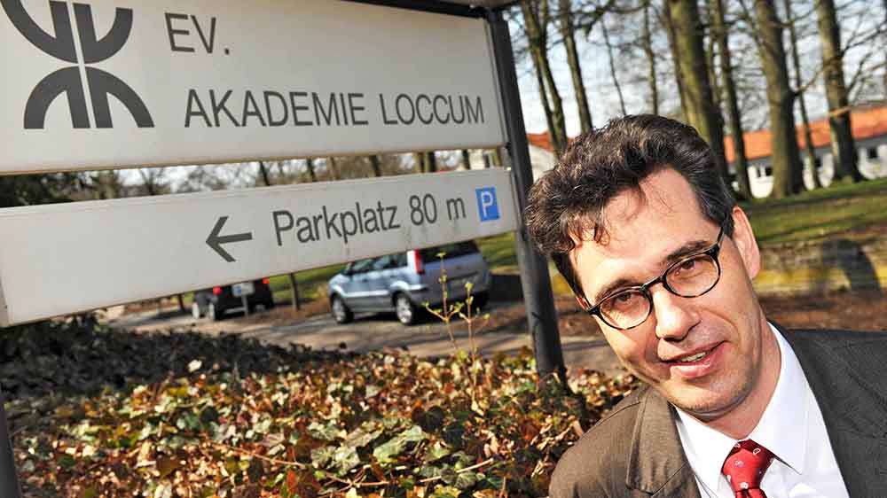 Seinen Dienst in der Akademie Loccum trat Stephan Schaede 2010 an