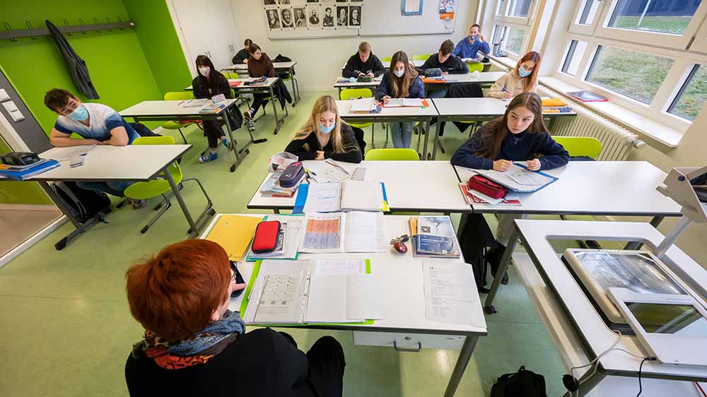 Unterricht mit Maske und Abstand – über Monate war das für Schüler in ganz Deutschland Realität
