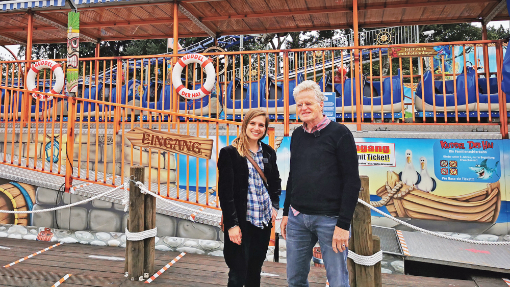 Nach eineinhalb Jahren ist Dompastor Friedrich Brandi wieder für die Schausteller da.