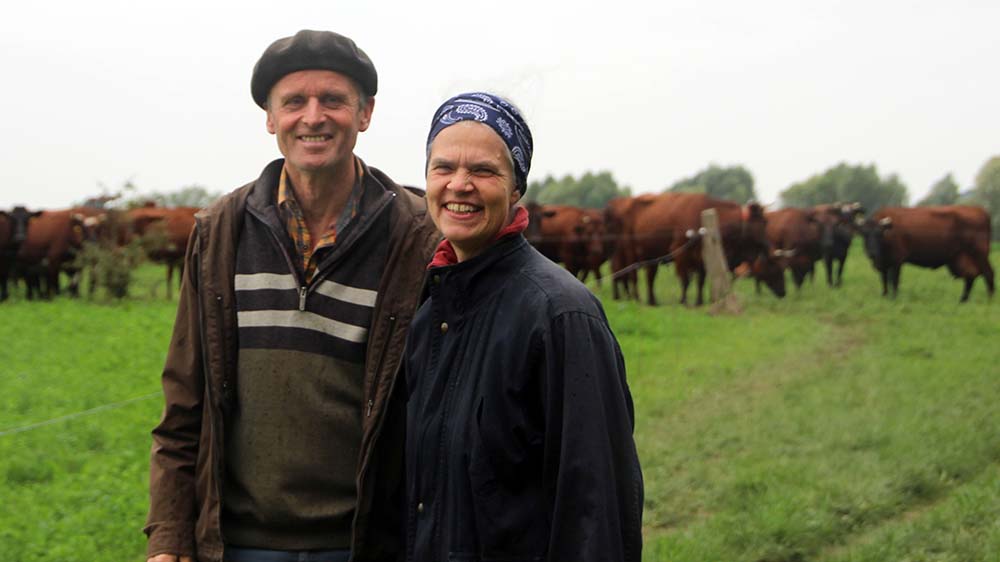 Den Traum vom Biobauernhof haben sich Anne Schritt und Wilhelm Höper in Groß Kiesow erfüllt