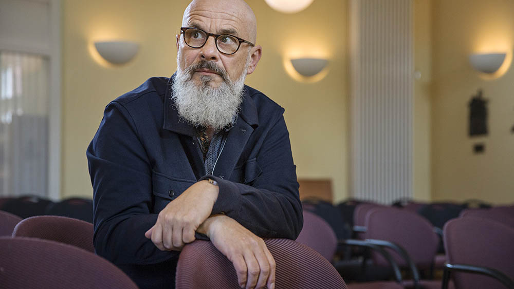 Thomas Bretz-Rieck ist evangelischer Militaerpfarrer in Seedorf zwischen Hamburg und Bremen