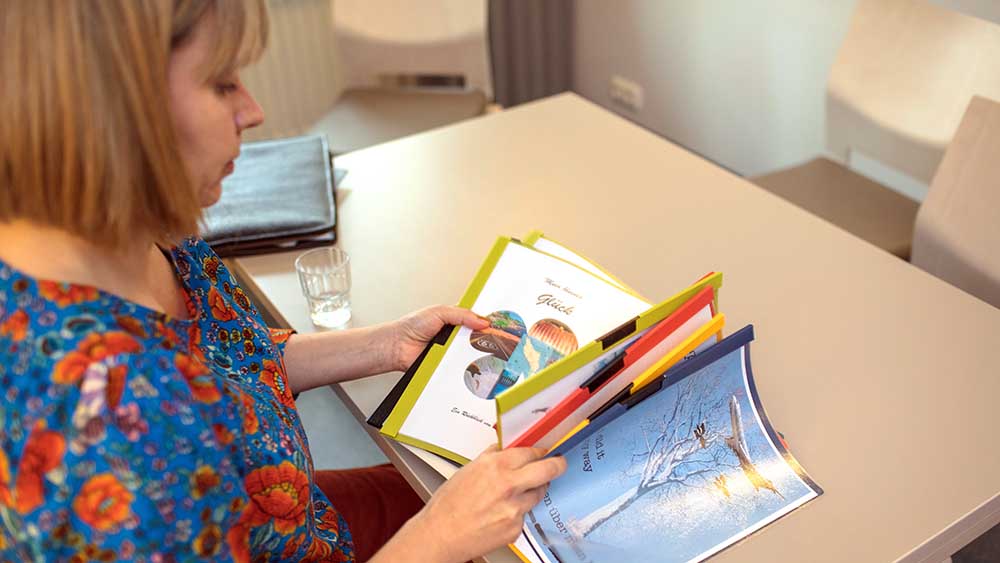 Die Journalistin Sabrina Görlitz schreibt die Geschichten todkranker Menschen auf