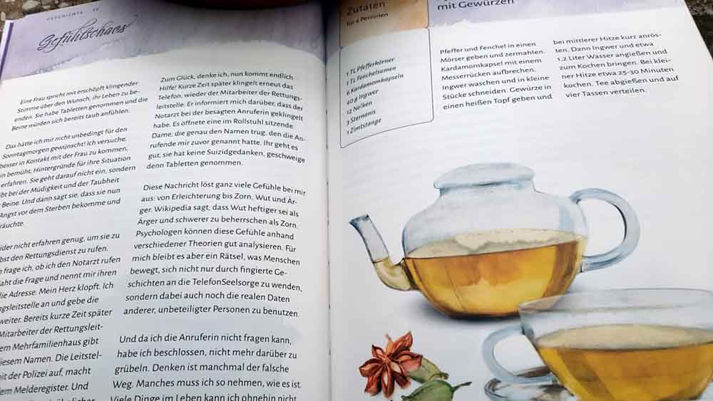 Jede Menge Rezepte für Leib und Seele bietet das Buch