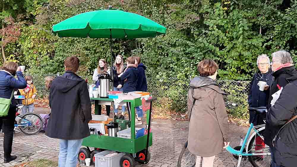Das „Lucamobil“, ein ökumenisches Café, ist das Markenzeichen der Kirchengemeinde Hildesheim-Ochtersum