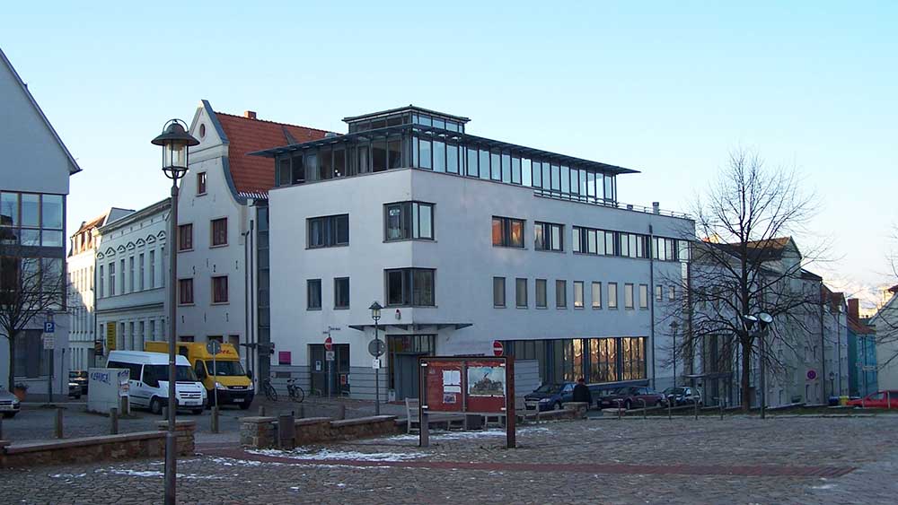 Das Zentrum Kirchlicher Dienste in Rostock, Am Alten Markt 19.