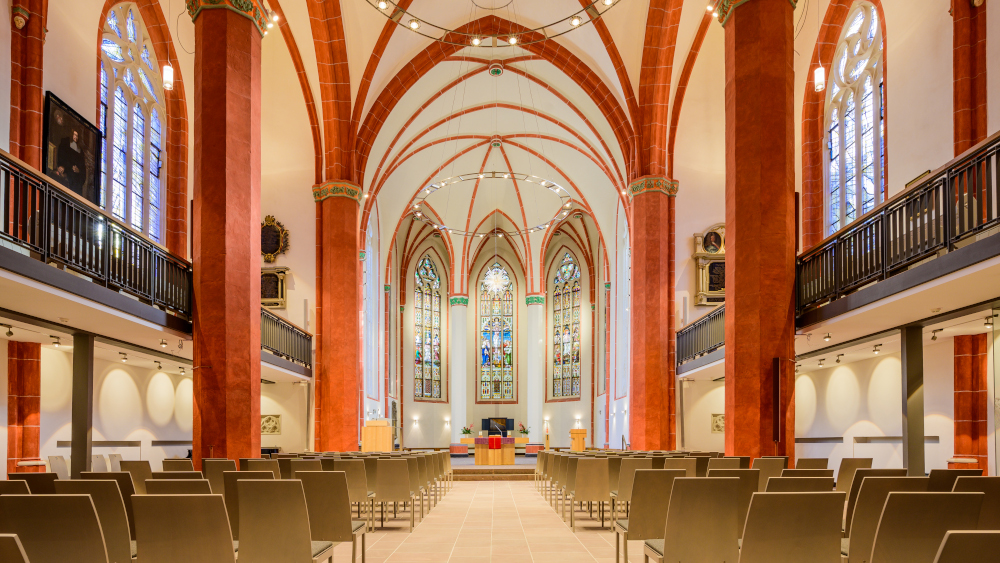 Freundlich und hell erstrahlt die St.-Johannis-Kirche in der Göttinger Innenstadt nach dem dreijährigen Umbau.