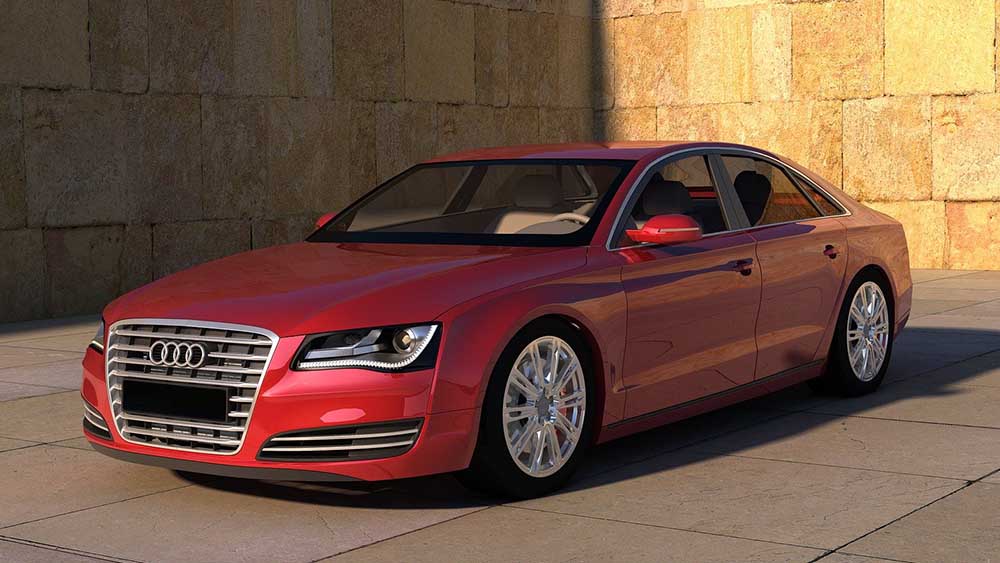 Früher Esel, heute rote Limousine