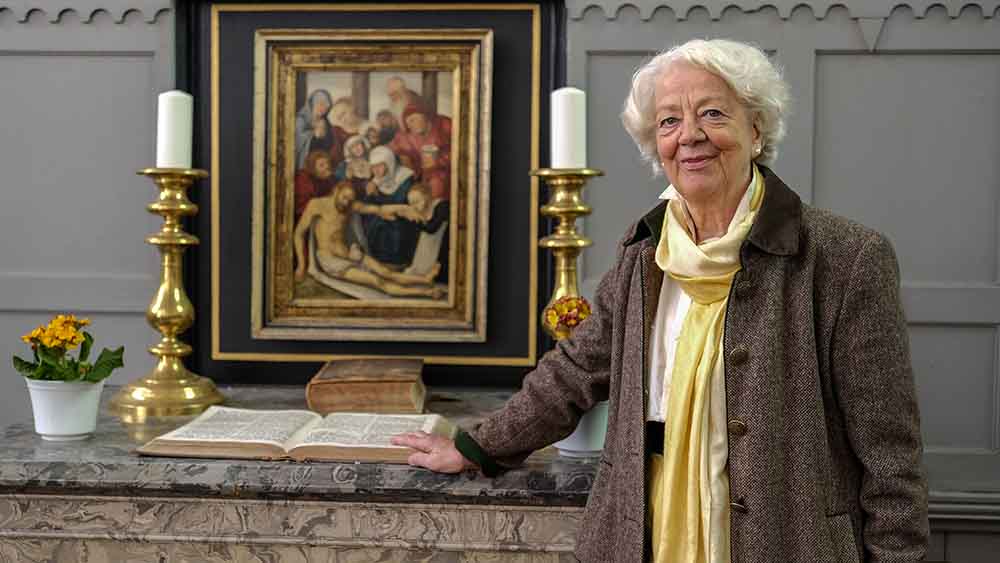 Äbtissin Reinhild von der Goltz (73) lebt seit fast 15 Jahren in dem Kloster