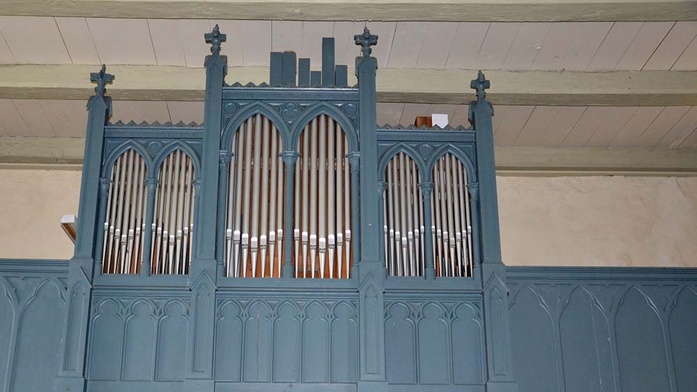 Die Grüneberg-Orgel in Ranzin wird am Samstag, 28. Mai erklingen