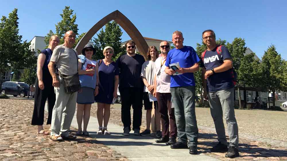 Die Steuerungsgruppe zum Kirchentag hat sich in Pasewalk getroffen