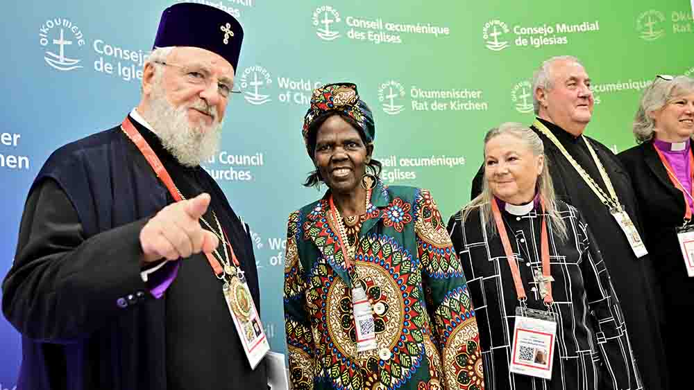 Bitte recht freundlich: In Karlsruhe treffen sich Vertreter von christlichen Kirchen aus aller Welt