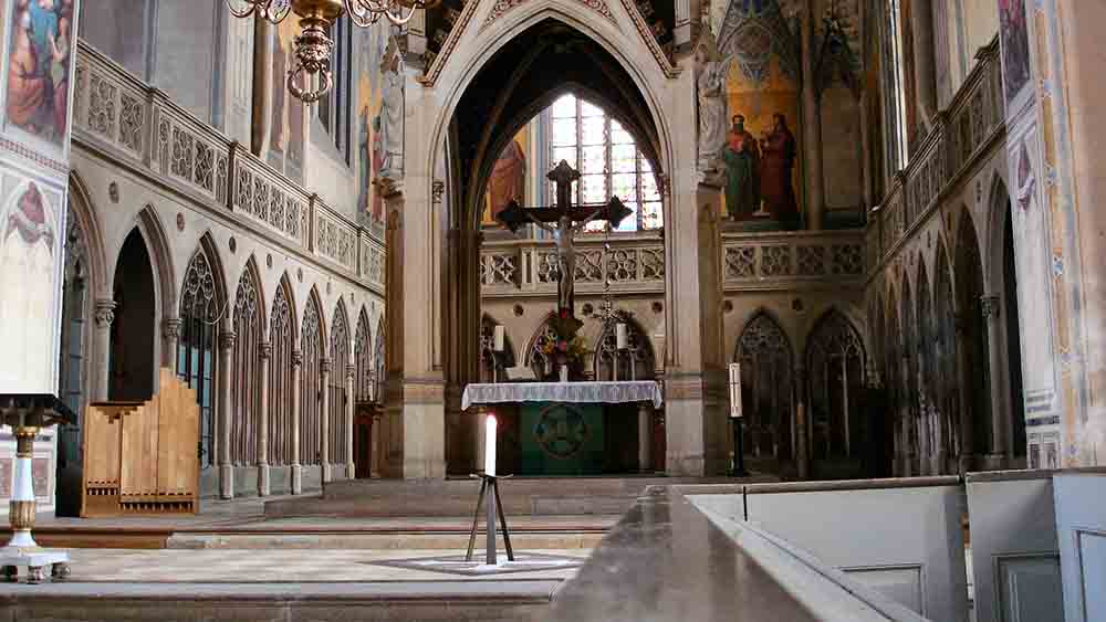 Image - In der Barther Marienkirche wird gemeinsam gesungen