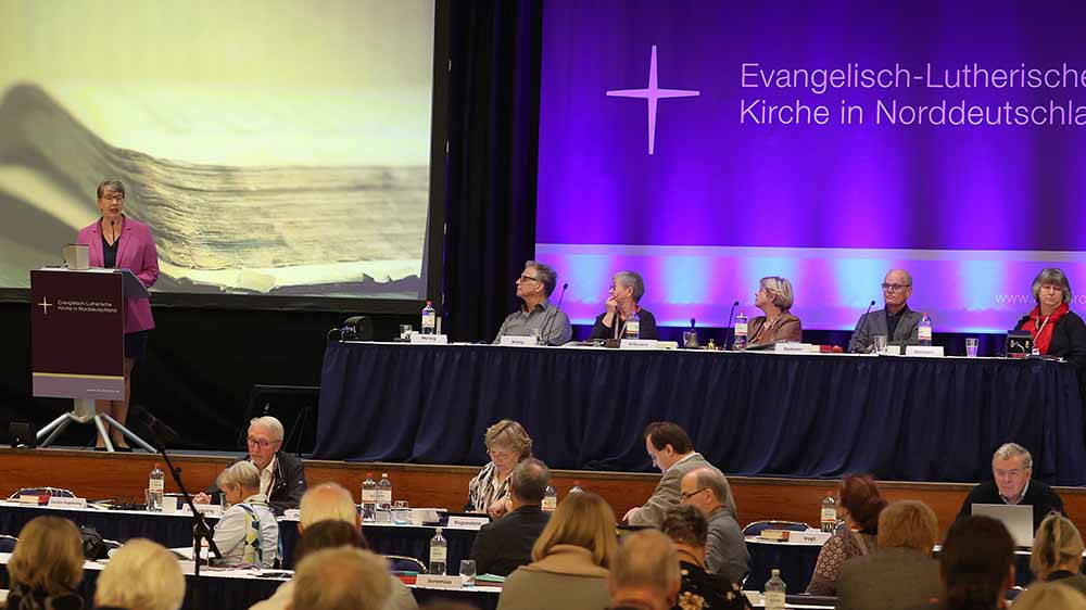 Die Delegierten diskutieren über die Zukunft der Nordkirche
