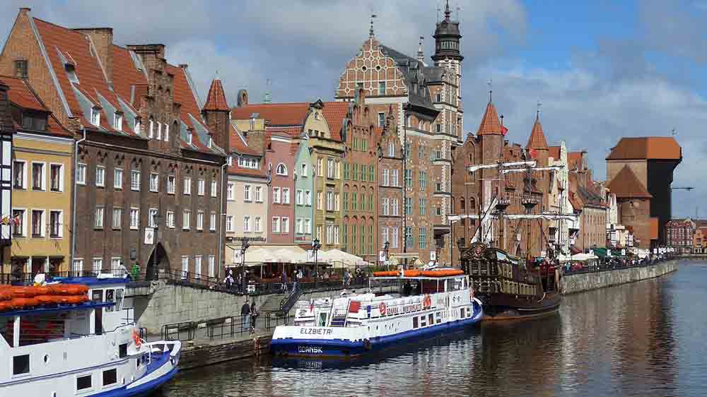 Im plonischen Danzig haben sich die Teilnehmenden der Rüstzeit getroffen