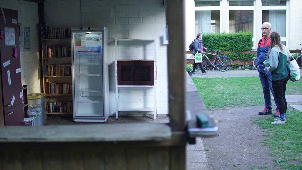 So sieht der Kühlschrank der Martin-Luther-Gemeinde aus