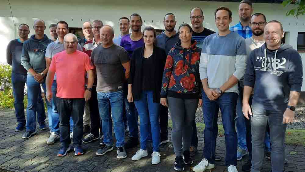 Die Teilnehmer der Soldatenrüstzeit