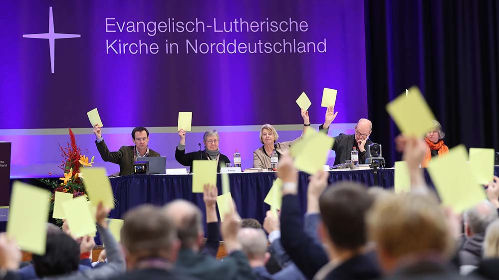 Einstimmig angenommen: Die Synode der Nordkirche ist sich beim Haushalt für 2023 einig gewesen