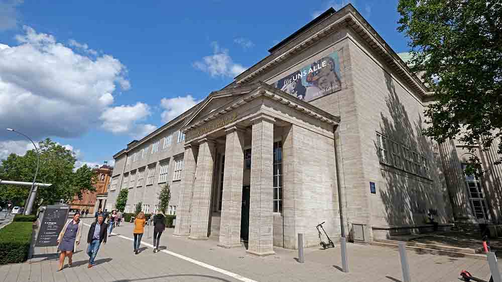 Der Neubau der Hamburger Kunsthalle ist 1919 eingeweiht worden