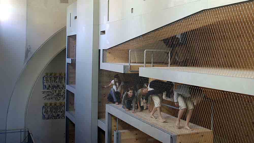 In der Eliaskirche im Prenzlauer Berg haben Kinder im "Mitmach"-Museum ihren Spaß (Archiv)