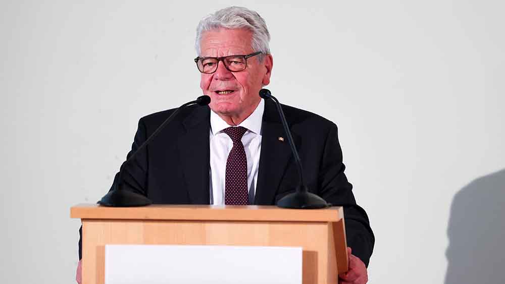 Altbundespräsident Joachim Gauck (Archivbild)