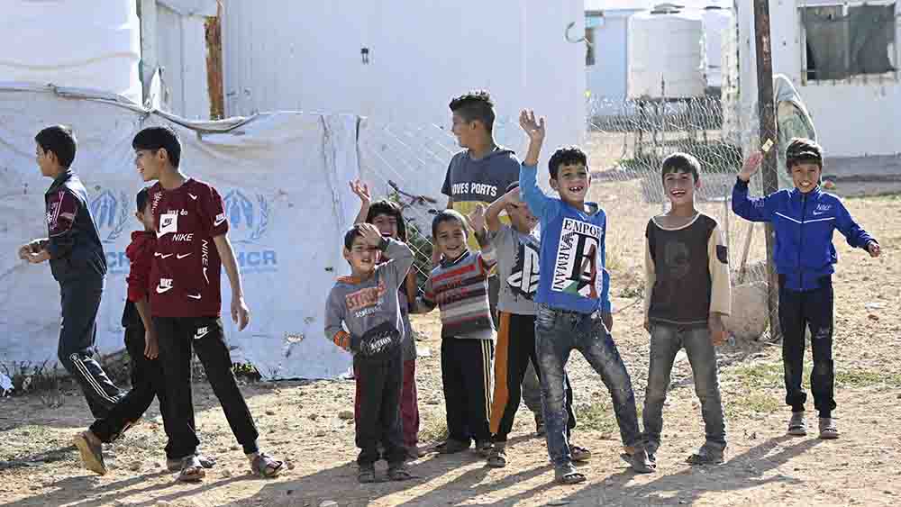Hilfsorganisationen brauchen mehr Geld, um weiter wie bisher helfen zu können, wie hier in einem Flüchtlingslager in Jordanien