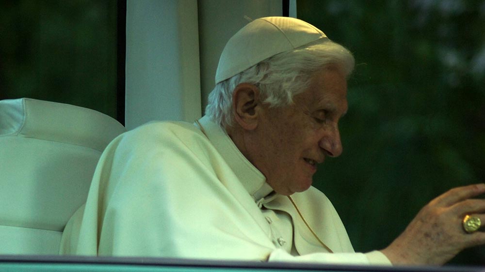 Papst Benedikt im September 2010 in London