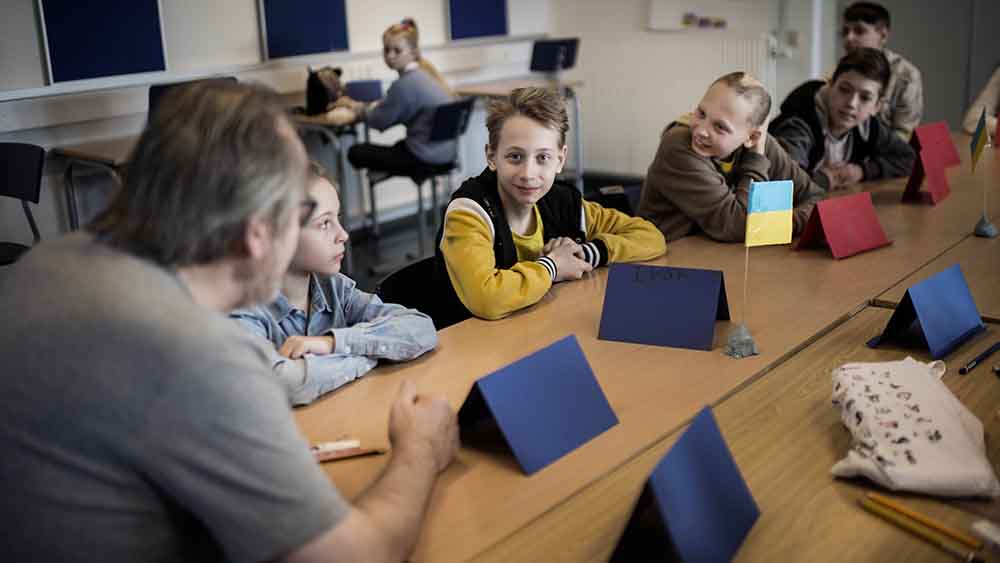 Der Lehrerverband erwartet mehr Schüler aus der Ukraine (Symbolbild)