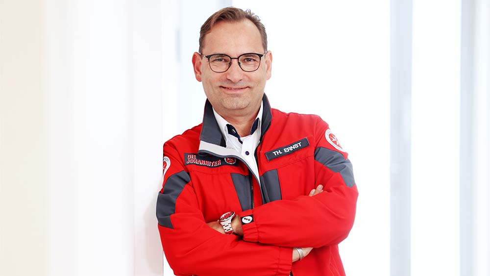 Thorsten Ernst, Fachbereichsleiter Rettungsdienst im Johanniter Landesverband Niedersachsen-Bremen