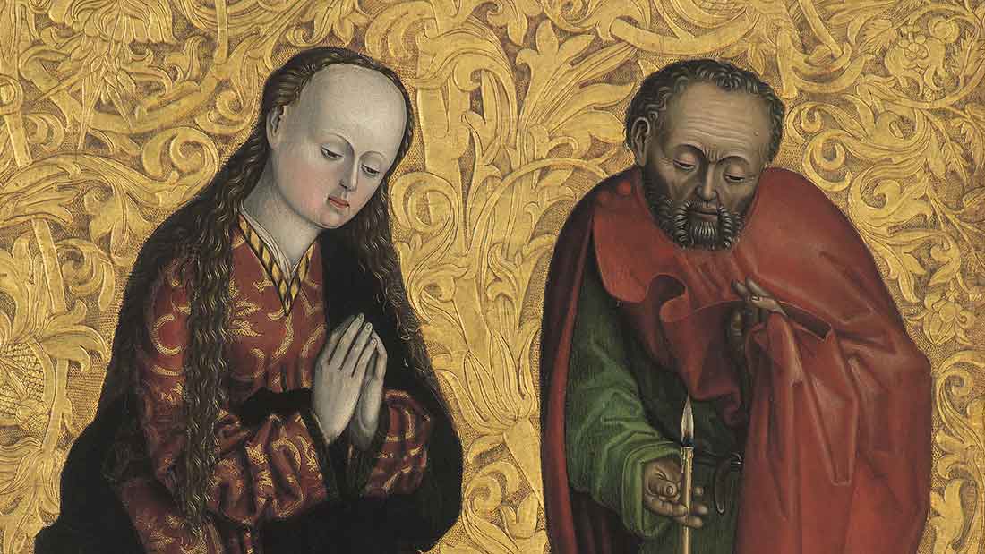 Darstellung der Geburt Christi auf dem Frankfurter Hochaltarretabel. Evangelische Kirchengemeinde Frankfurt (Oder)-Lebus, Holger Kupfer