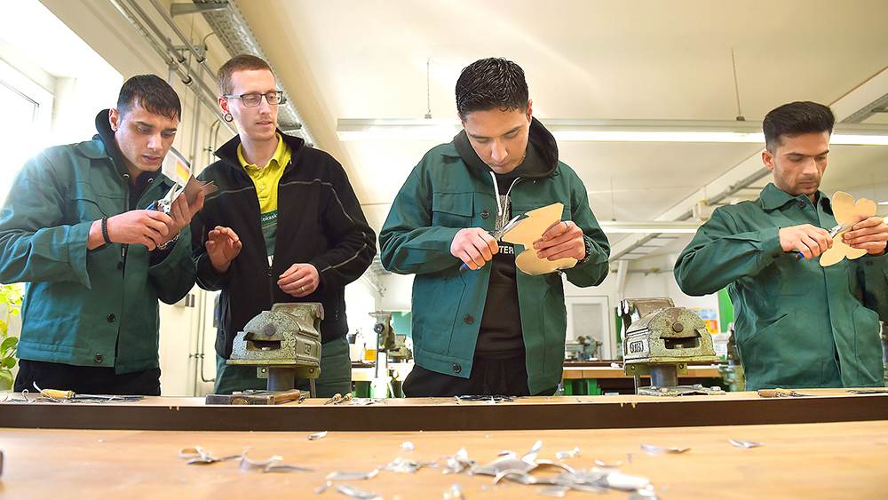 Eine gute Ausbildung ermöglicht Geflüchteten ein Ankommen in der Gesellschaft.