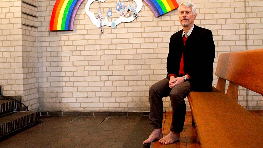 Image - Barfuß bekundete Solidarität